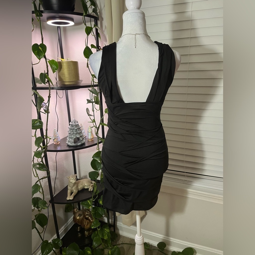 Bodycon Studded Mini Dress - Picture 8 of 8